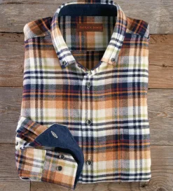 Patrick James Plaid Flannel Shirt