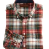 Patrick James Plaid Flannel Long Sleeve Sport Shirt