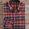 Patrick James Plaid Flannel Shirt