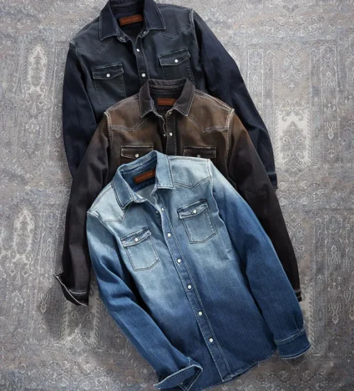 Patrick James Roper Denim Shirt