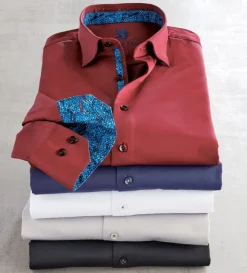 Patrick James Solid Sateen Shirt