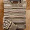 Patrick James Stripe Crew Sweater