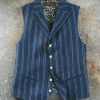Patrick James Stripe Vest