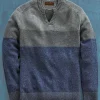 Patrick James Vanise Stripe Venley Sweater