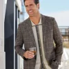 Patrick James Windowpane Sport Coat