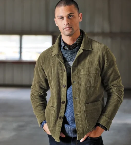 Peter Millar Corduroy Chore Coat