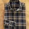 Peter Millar Long Sleeve Hino Plaid Shirt