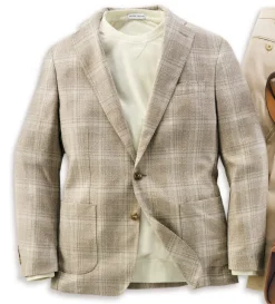 Peter Millar Willard Plaid Soft Coat