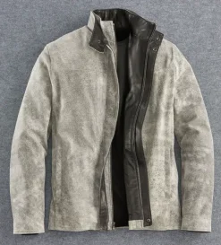Remy Distressed Lambskin Jacket