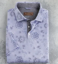 Reserve Bandana Print Polo