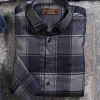 Reserve Ceramica Bold Plaid Long Sleeve Shirt