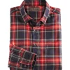 Reserve Ceramica Long Sleeve Plaid Sport Shirt