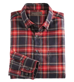 Reserve Ceramica Long Sleeve Plaid Sport Shirt