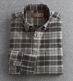 Reserve Ceramica Plaid Long Sleeve Shirt
