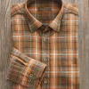 Reserve Ceramica Plaid Long Sleeve Sport Shirt