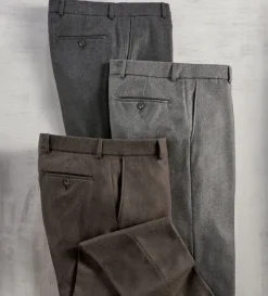 Reserve Comfort "Eze" Cashmere Blend Flannel Slack