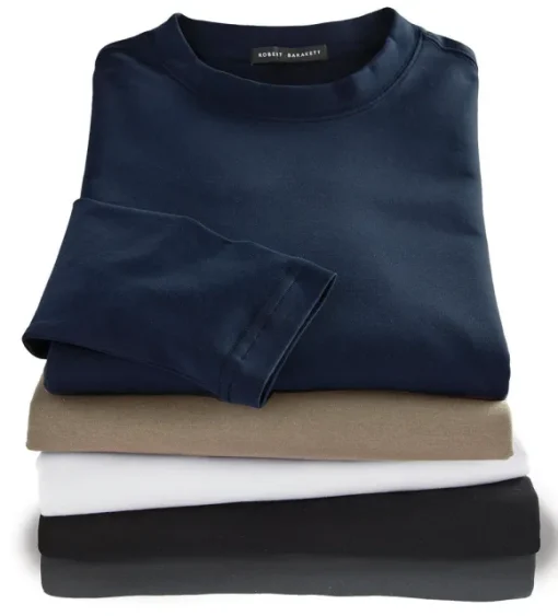 Robert Barakett Georgia Long Sleeve Crewneck