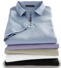 Robert Barakett Georgia Zip Polo