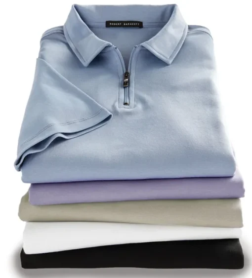 Robert Barakett Georgia Zip Polo