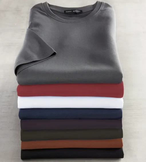 Robert Barakett Short Sleeve Luxury Crewneck Tee Shirt