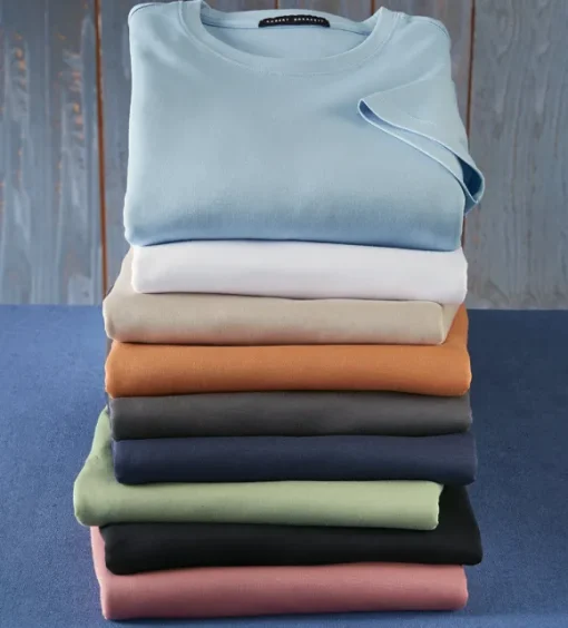 Robert Barakett Short Sleeve Luxury Crewneck Tee Shirt