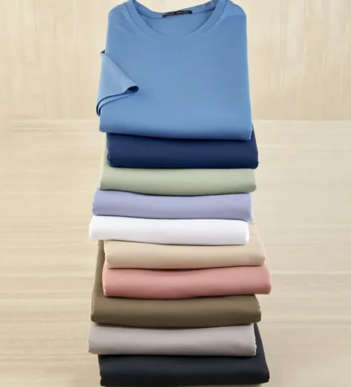 Robert Barakett Short Sleeve Luxury Crewneck Tee Shirt