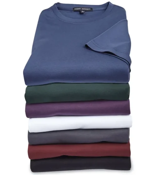 Robert Barakett Short Sleeve Luxury Crewneck Tee Shirt