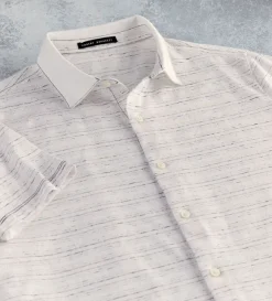 Robert Barakett Torchwood Knit Short Sleeve Sport Shirt