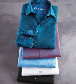 Robert Graham Andretti Paisley Long Sleeve Sport Shirt