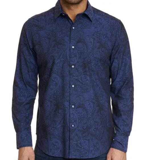 Robert Graham Andretti Paisley Long Sleeve Sport Shirt