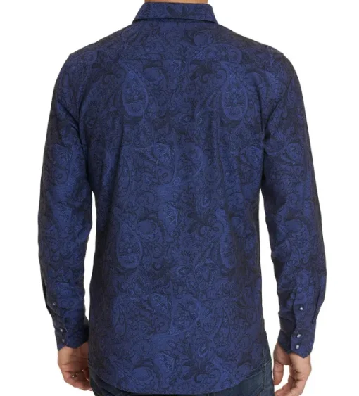 Robert Graham Andretti Paisley Long Sleeve Sport Shirt