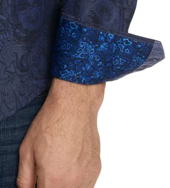 Robert Graham Andretti Paisley Long Sleeve Sport Shirt