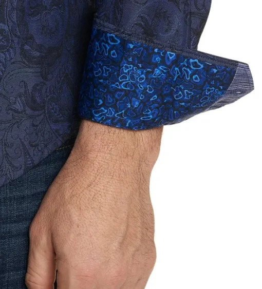 Robert Graham Andretti Paisley Long Sleeve Sport Shirt