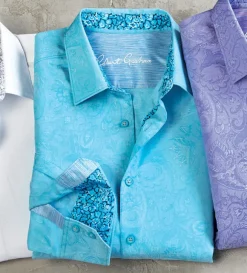 Robert Graham Andretti Paisley Long Sleeve Sport Shirt