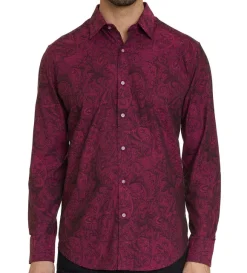 Robert Graham Andretti Paisley Long Sleeve Sport Shirt