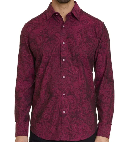 Robert Graham Andretti Paisley Long Sleeve Sport Shirt