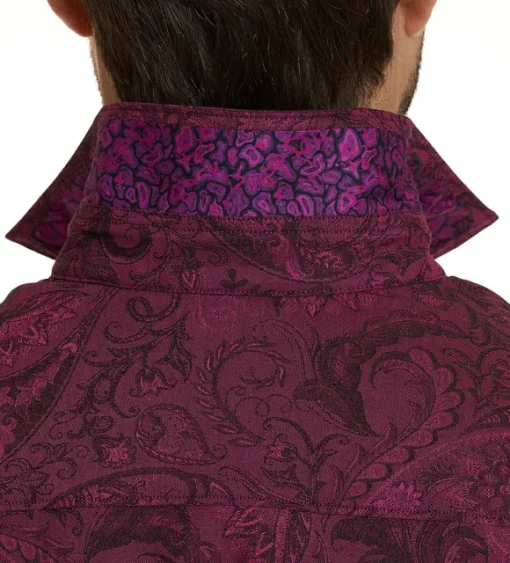 Robert Graham Andretti Paisley Long Sleeve Sport Shirt
