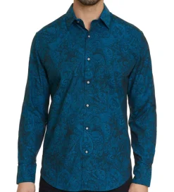Robert Graham Andretti Paisley Long Sleeve Sport Shirt