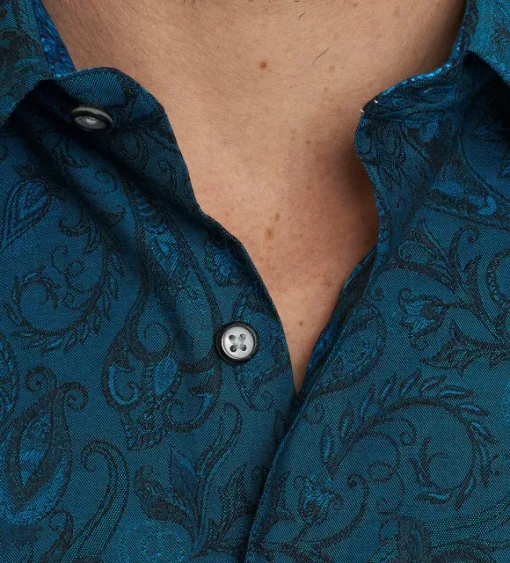 Robert Graham Andretti Paisley Long Sleeve Sport Shirt