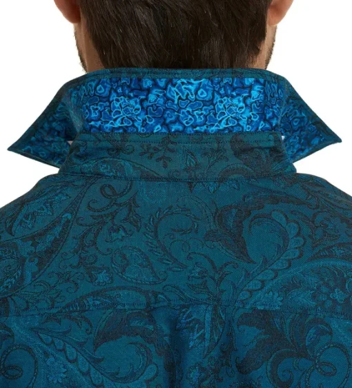Robert Graham Andretti Paisley Long Sleeve Sport Shirt