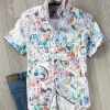 Robert Graham Belize Print Short Sleeve Shirt