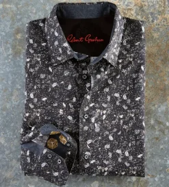 Robert Graham Casino Dice Shirt