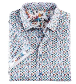 Robert Graham Flamenco Short Sleeve Knit Shirt