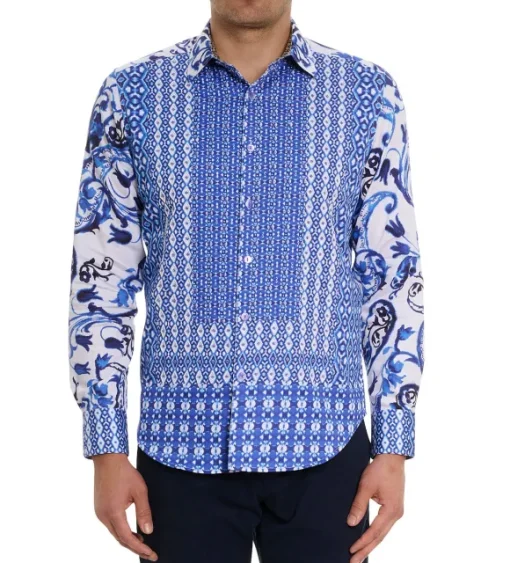 Robert Graham Long Sleeve Thera Le Shirt