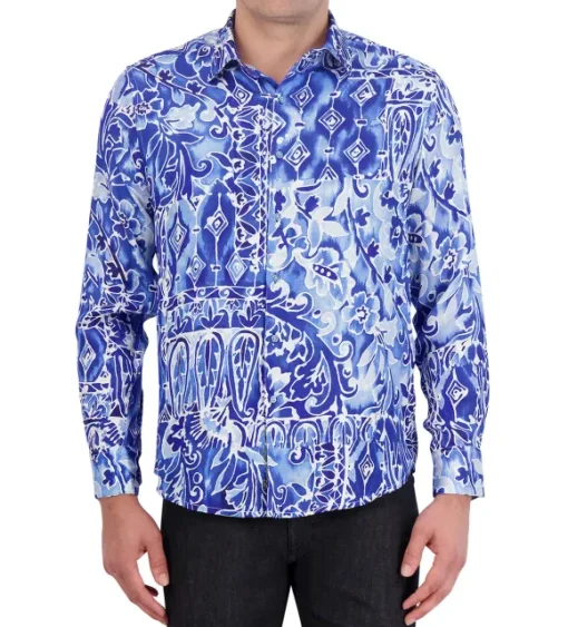 Robert Graham Long Sleeve Jaipore Le Shirt