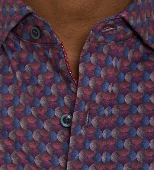 Robert Graham Long Sleeve Barrone Knit Shirt