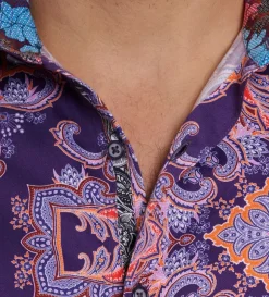Robert Graham Long Sleeve Casino Royale Shirt