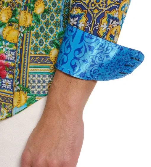 Robert Graham Long Sleeve Toast Coast Shirt