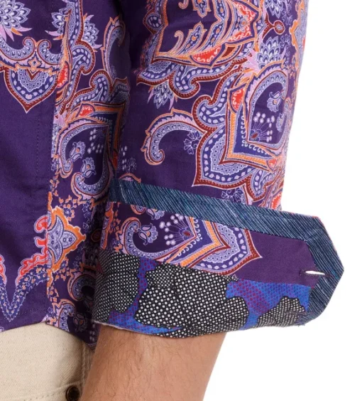 Robert Graham Long Sleeve Casino Royale Shirt