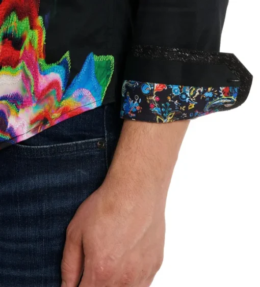 Robert Graham Long Sleeve Aurora Woven Shirt